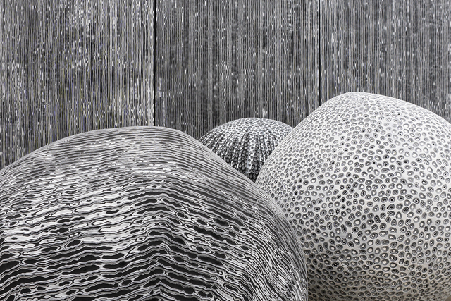 Carved Painting – Monochrome –